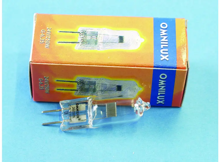 Omnilux EVC 24V/250W G-6.35 300h 